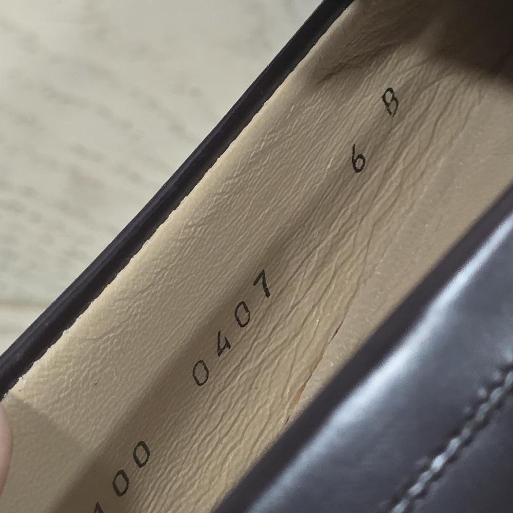 Gucci Brown Leather Horsebit Loafers - Picture 9 of 11